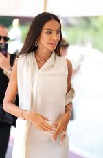 MADALINA GHENEA Arrives at Hotel Excelsior in Venice 09/03/2024