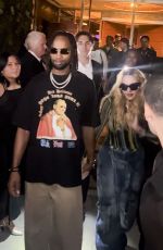 MADONNA and Her New Boyfriend Arrives at Off-White Party at New York Fashion Week 09/08/2024