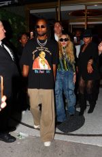 MADONNA and Her New Boyfriend Arrives at Off-White Party at New York Fashion Week 09/08/2024
