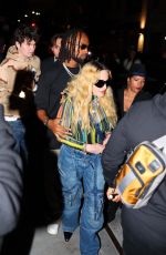 MADONNA and Her New Boyfriend Arrives at Off-White Party at New York Fashion Week 09/08/2024