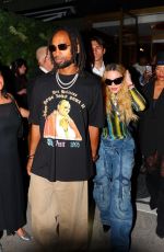 MADONNA and Her New Boyfriend Arrives at Off-White Party at New York Fashion Week 09/08/2024