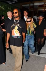 MADONNA and Her New Boyfriend Arrives at Off-White Party at New York Fashion Week 09/08/2024