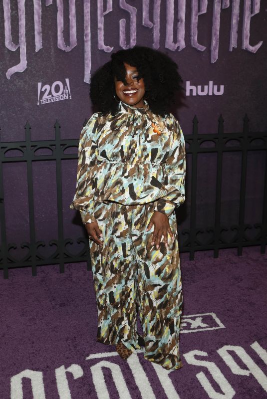 MAECHI AHARANWA at Grotesquerie Premiere in New York 09/23/2024