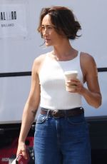MAGGIE Q on the Set of Prime Video Bosch Spinoff in Los Angeles 09/09/2024