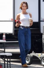 MAGGIE Q on the Set of Prime Video Bosch Spinoff in Los Angeles 09/09/2024