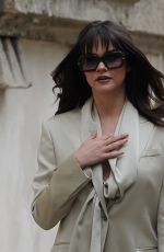 MAIA MITCHELL Arrives at Hugo Boss Fashion Show in Milan 09/18/2024