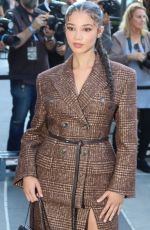 MALIA  BAKER Arrives at Michael Kors Fashion Show in New York 09/10/2024