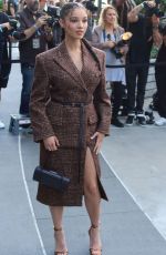 MALIA  BAKER Arrives at Michael Kors Fashion Show in New York 09/10/2024