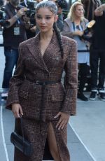 MALIA  BAKER Arrives at Michael Kors Fashion Show in New York 09/10/2024