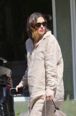 MANDY MOORE Leaves a Nail Salon in Studio City 09/17/2024