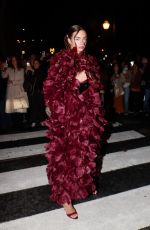 MARA LAFONTAN Arrives at Messika Show at Paris Fashion Week 09/26/2024