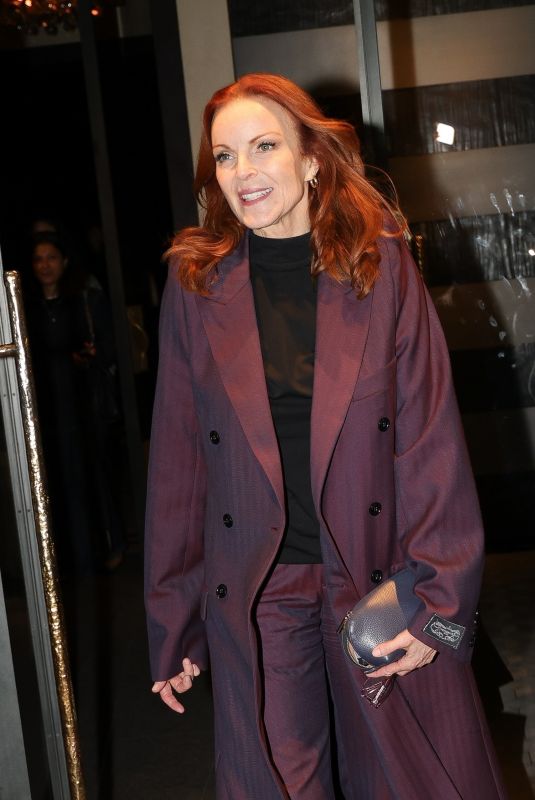 MARCIA CROSS Arrives at Vetements Party at Costes in Paris 09/27/2024