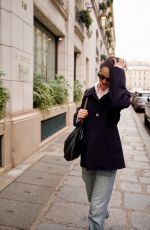 MARGARET QUALLEY Arrives at Her Hotel in Paris 09/29/2024