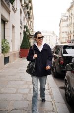 MARGARET QUALLEY Arrives at Her Hotel in Paris 09/29/2024