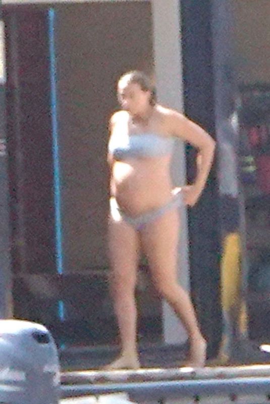 MARGOT ROBBIE in Bikini at a Yacht in Capri 09/01/2024