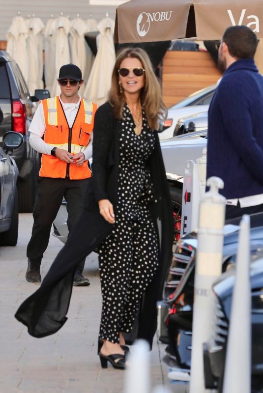 MARIA SHRIVER Out for Dinner with Family at Nobu in Malibu 09/19/2024