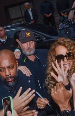 MARIAH CAREY Leaves Her Hotel in Sao Paulo 09/19/2024