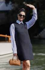 MARISA ABELA Arrives at Hotel Excelsior at 81st Venice International Film Festival 09/02/2024