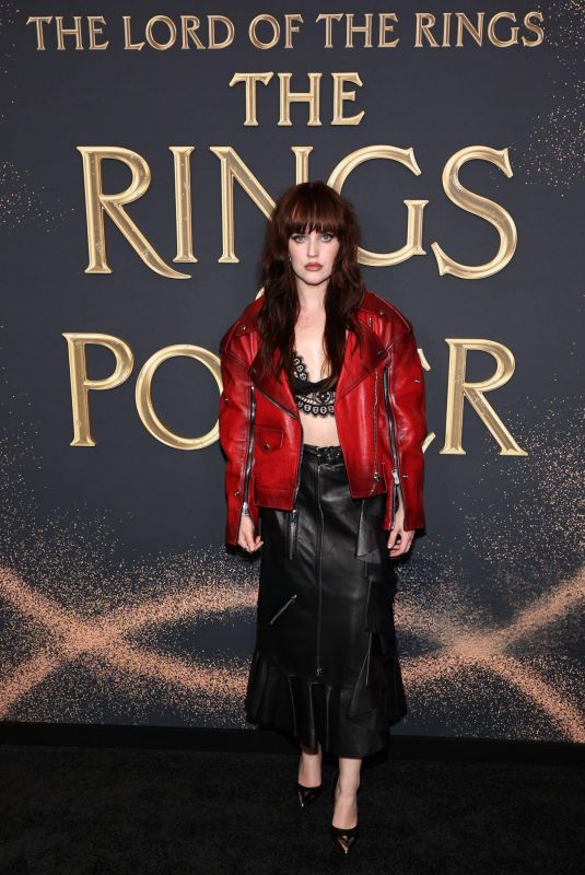 MARKELLA KAVENAGH at The Lord Of The Rings: The Rings of Power Season 2 Premiere at The Whitby Hotel in New York 09/24/2024