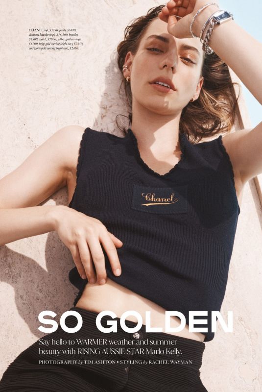 MARLO KELLY in InStyle Australia, Spring 2024