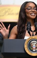 MARSAI MARTIN Speaks at a White House Brunch in Celebration of Black Excellence in Washington DC 09/13/2024