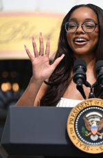 MARSAI MARTIN Speaks at a White House Brunch in Celebration of Black Excellence in Washington DC 09/13/2024
