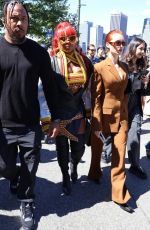 MARY J. BLIGE Arrives at Off-White Show at New York Fashion Week 09/08/2024