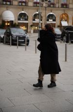 MARY-KATE and ASHLEY OLSEN Out in Paris 09/22/2024