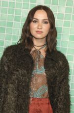 MAUDE APATOW at Tory Burch Show at New York Fashion Week 09/09/2024