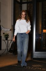 MAYA HAWKE Night Out in Milan 09/19/2024