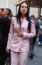 MEENA HARRIS and GRACE HIGHTOWER Out at Times Square in New York 09/13/2024