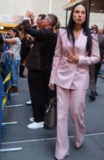 MEENA HARRIS and GRACE HIGHTOWER Out at Times Square in New York 09/13/2024