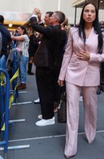 MEENA HARRIS and GRACE HIGHTOWER Out at Times Square in New York 09/13/2024