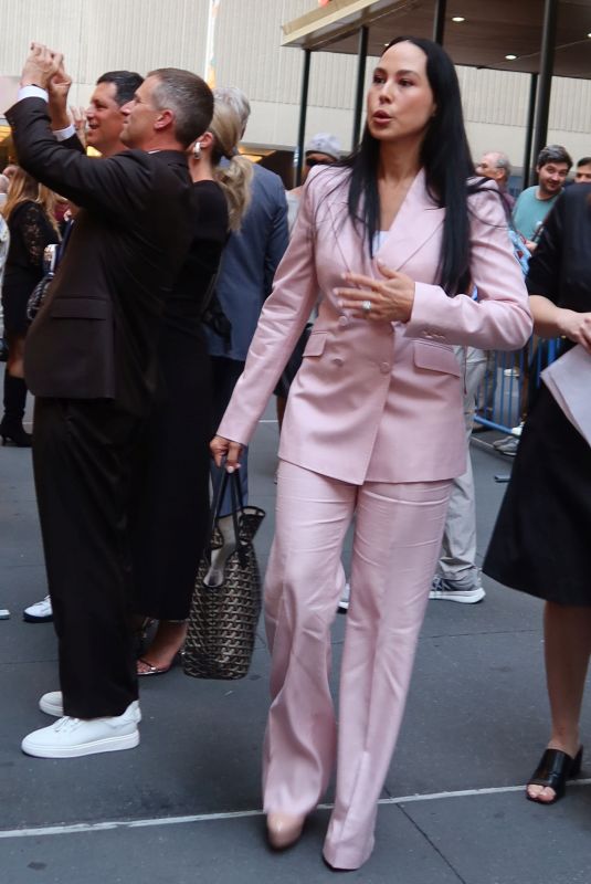MEENA HARRIS and GRACE HIGHTOWER Out at Times Square in New York 09/13/2024