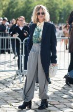 MEG RYAN Arrives at Loewe Show at Paris Fashion Week 09/27/2024