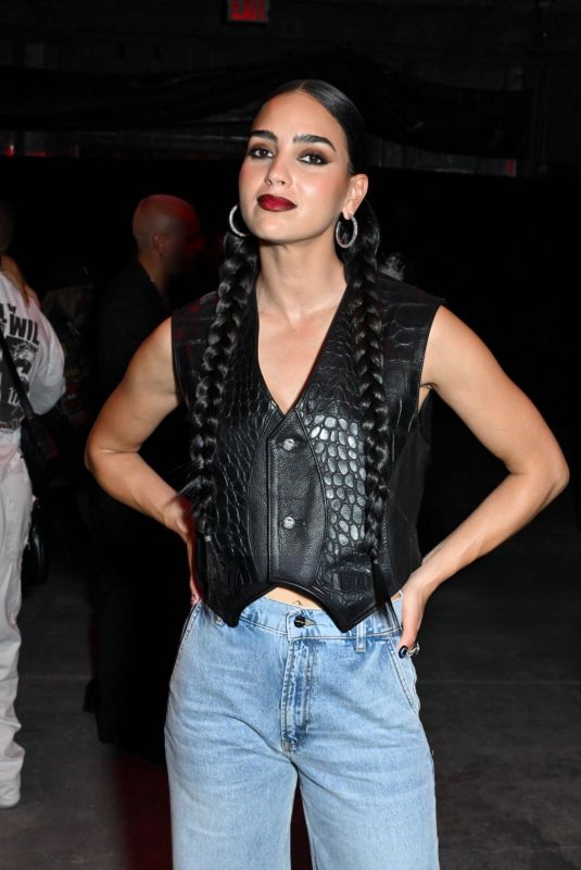 MELISSA BARRERA at Willy Chavarria Show at New York Fashion Week 09/06/2024