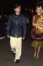 MIA REGAN Leaves a Vogue Event in London 09/15/2024