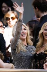 MICHELLE, SARA and IRINA BARROCAS Arrives at Dolce & Gabbana Show at Milan Fashion Week 09/21/2024