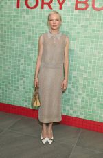 MICHELLE WILLIAMS at Tory Burch Show at New York Fashion Week 09/09/2024
