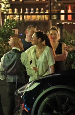 MILA KUNIS Night Out with Friends in Los Angeles 08/07/2024
