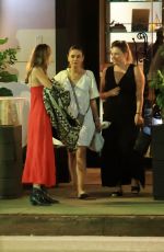 MILA KUNIS Night Out with Friends in Los Angeles 08/07/2024