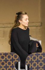 MILEY CYRUS Arrives at Future Islands Concert in Los Angeles 09/19/2024