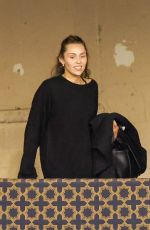 MILEY CYRUS Arrives at Future Islands Concert in Los Angeles 09/19/2024