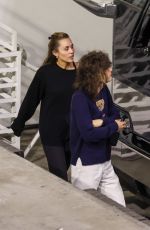 MILEY CYRUS Arrives at Future Islands Concert in Los Angeles 09/19/2024