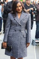 MINDY KALING Arrives at Michael Kors Fashion Show in New York 09/10/2024