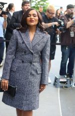 MINDY KALING Arrives at Michael Kors Fashion Show in New York 09/10/2024