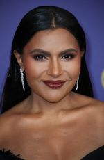 MINDY KALING at 76th Emmy Awards at Peacock Theatre in Los Angeles 09/15/2024