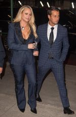 MIRANDA LAMBERT and Brendan McLoughlin Arrives at Their Hotel in New York 09/18/2024