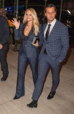 MIRANDA LAMBERT and Brendan McLoughlin Arrives at Their Hotel in New York 09/18/2024