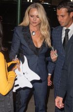MIRANDA LAMBERT and Brendan McLoughlin Arrives at Their Hotel in New York 09/18/2024